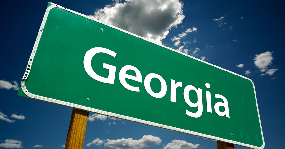 Georgia Welcome Sign
